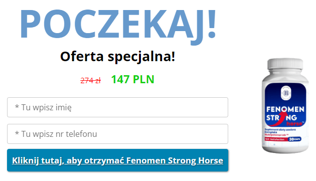 Fenomen Strong Horse - Cena i Gdzie Kupić? Allegro, Ceneo, Apteka